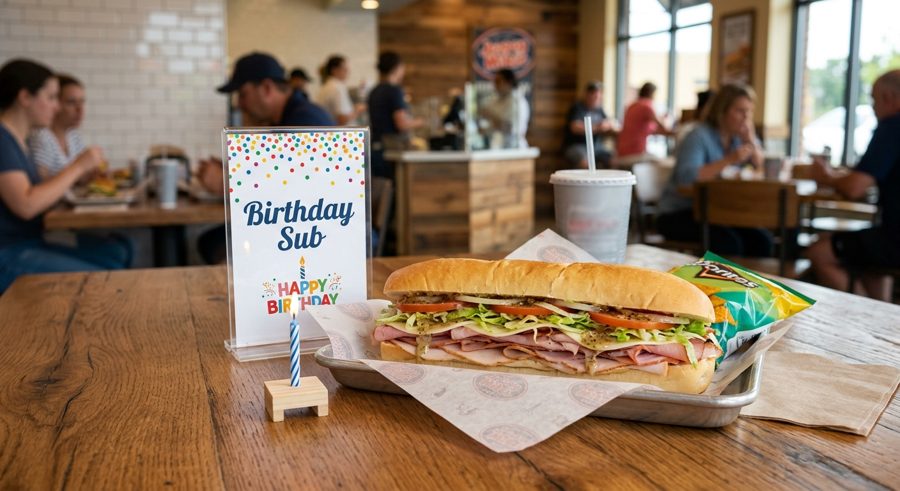 Free Birthday Sub with Prior Purchase